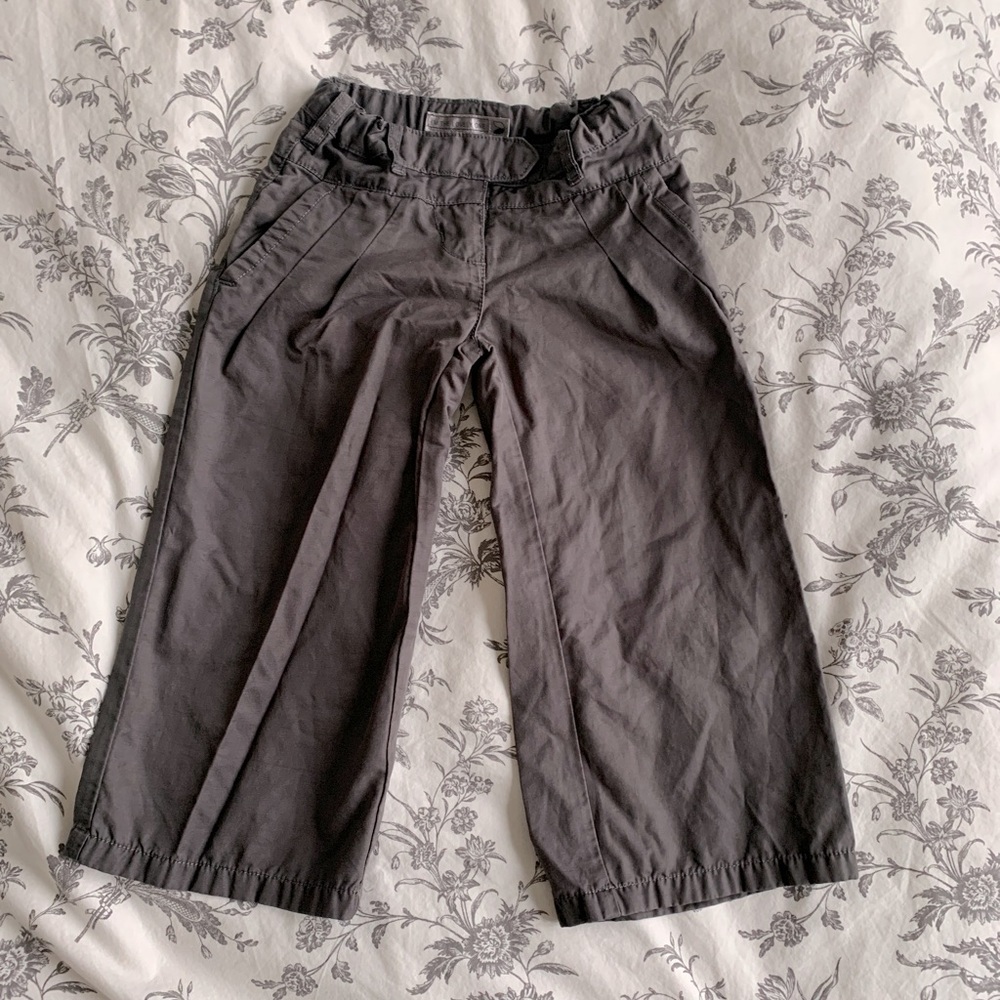 Wide pants.